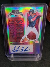 2025 Panini Crusade Antonio Anderson Majestic Marks #19 Boston Red Sox Auto