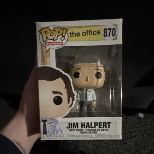 Funko Pop Jim Halpert The Office #870 Television Vinyl Figure Pop! Vinyl