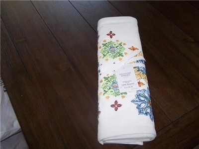 Williams Sonoma Sicily Embroidered Table Runner 16'' x 108''