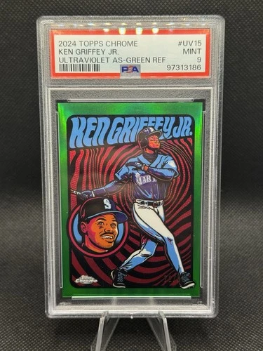 2024 Topps Chrome - Ultraviolet All-Stars Ken Griffey Jr #UV-15  | PSA 9