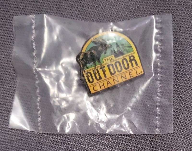 The Outdoor Channel Hat Lapel Jacket Pin, Pin back- NEW Sealed