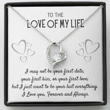 To My Soulmate Necklace Valentine days Gift For Girlfriend Wife lover