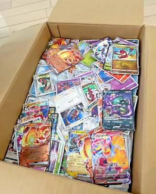 Pokemon TCG Lot of 100+ cards Random VMAX VSTAR V EX RRR RR R U C mixed Japanese