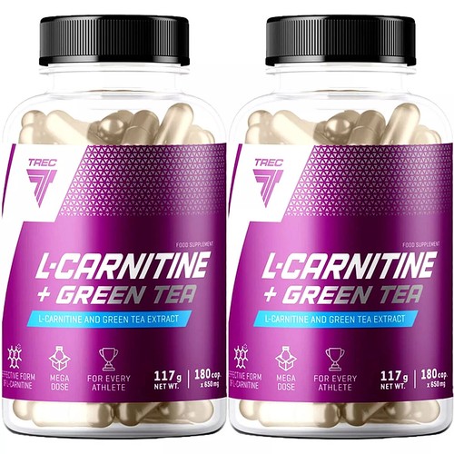 L-CARNITINE+GREEN TEA - TREC - effective fat burner, weight loss, slimming pills - Picture 8 of 9