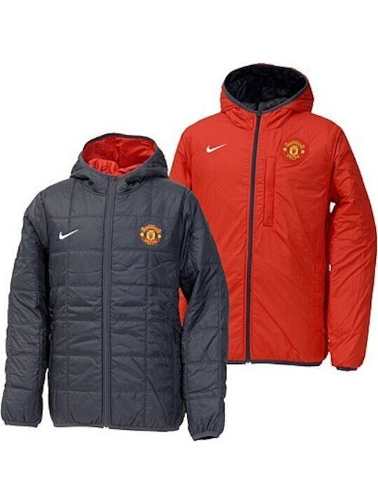 Nike Manchester United Med. Filled Reversible Padded Jacket Nike Manchester United Med. Filled Reversible Padded Jacket