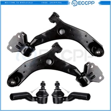 Front Lower Control Arm Ball Joint & Outer Tie Rod End For 2010 11 12 13 Mazda 3