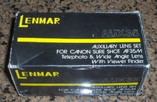 Lenmar Lens Set Telephoto  Wide Angle for Canon AF35M