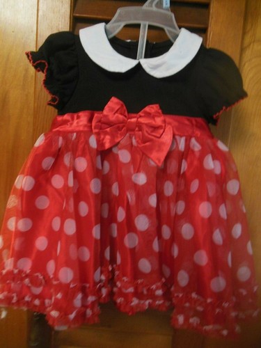 Disney Baby Girls Minnie Mouse Dress,6 