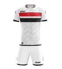 KIT CALCIO CALCETTO PERSONALIZZATO COMPLETINO COMPLETO  MUTA ICON ZEUS san paolo