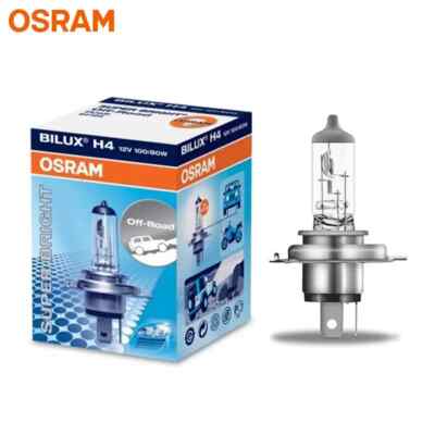 OSRAM H4 SUPER BRIGHT PREMIUM 12V 100/90W Off Road Car Halogen Headlight Bulb