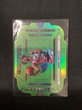 2020-21 Panini Obsidian Jimmy Butler #20 Eclipse Electric Etch Green Flood    A5