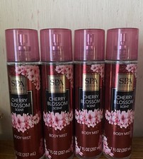 4btls. Cherry Blossom Scent,Body Mist. 7oz. Each Btl.