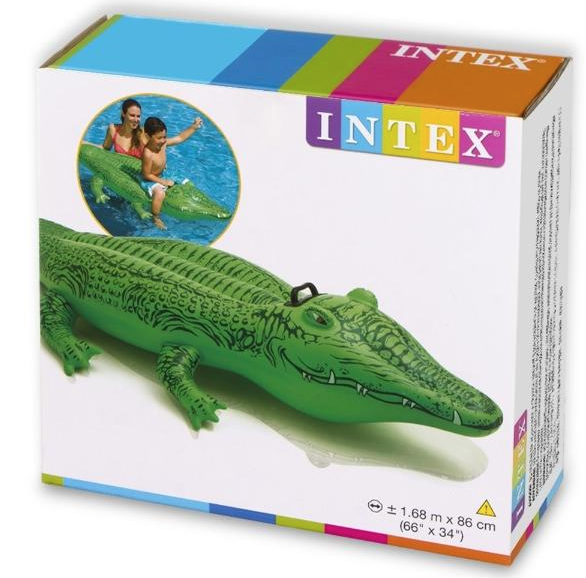 intex alligator pool float
