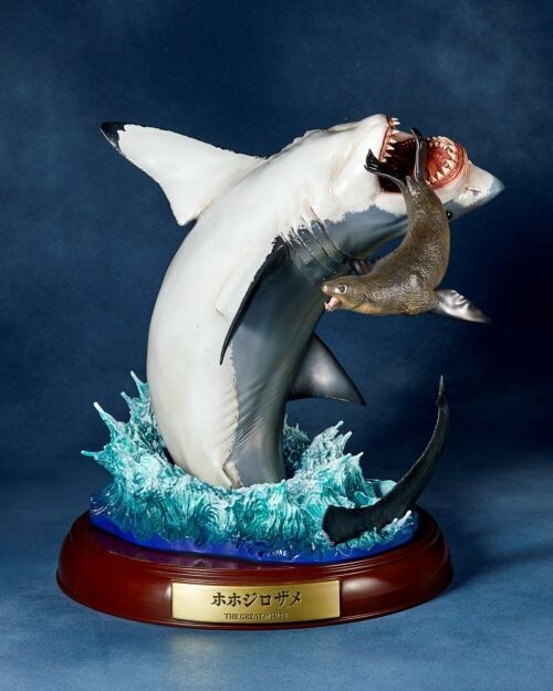 Kaiyodo NATURE TALES Figure Great White Shark Limited Edition | eBay