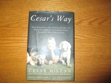 Cesar's Way by Cesar Millan hardcover book Dog puppy training 