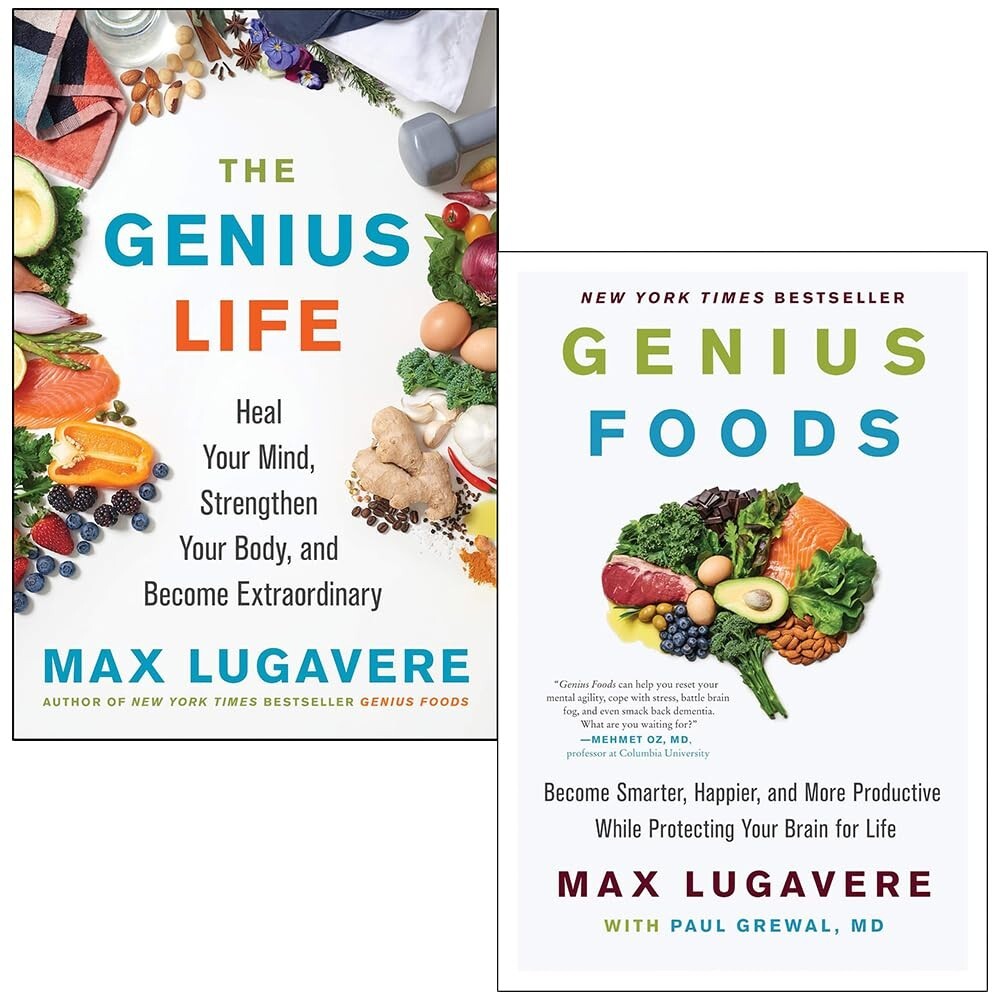 Max Lugavere Collection 2 Books Set Genius Life, Genius Foods Hardcover - Image 3