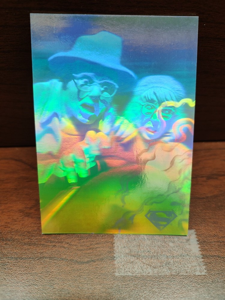 1996 Superman Holo Series Silver #33 In The Beginning NEW UNCIRCULATED