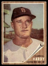 1962 Topps #101 Carroll Hardy Boston Red Sox VG-VGEX SET BREAK!