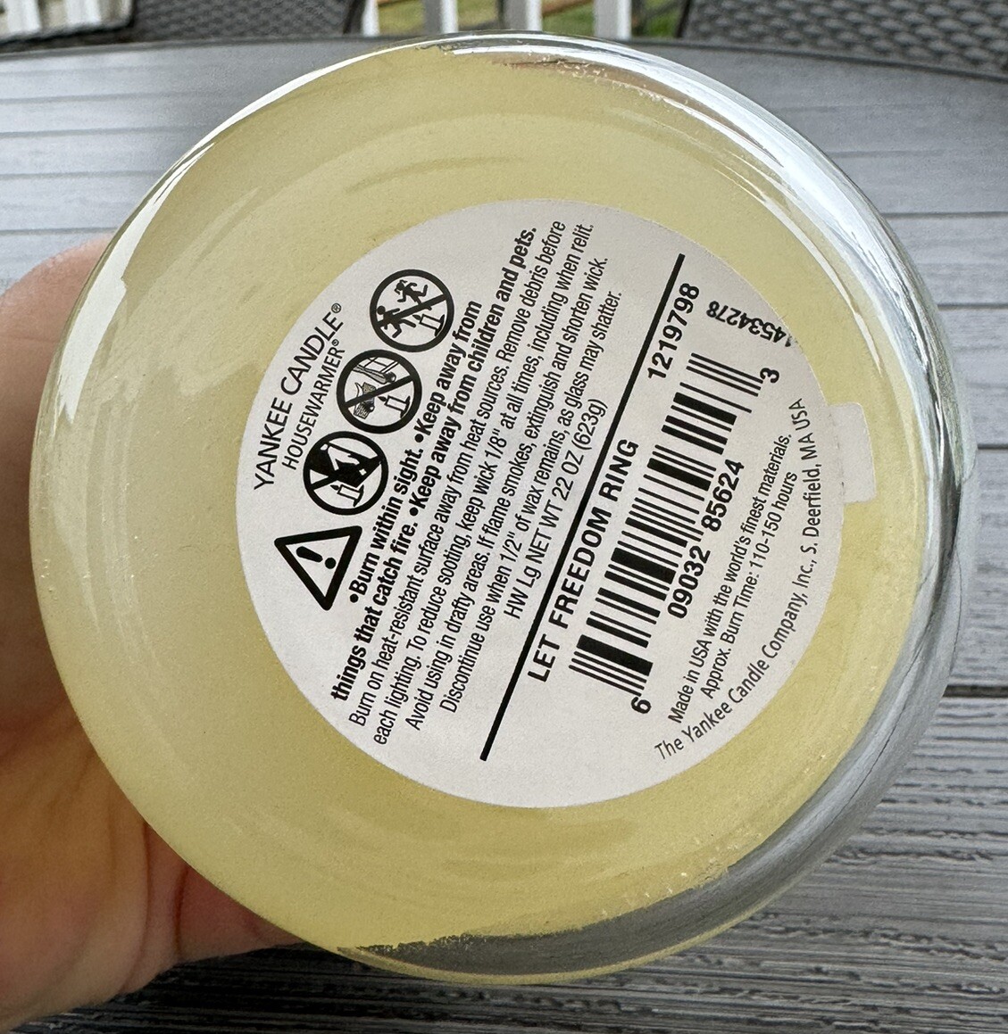 Yankee Candle Collector Edition ''LET FREEDOM RING