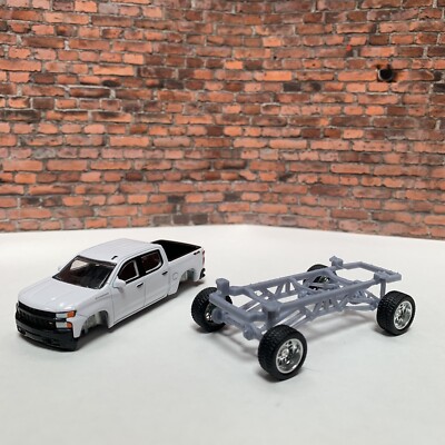 1:64 3d Printed Chevy Lifted Truck Frame (Truck Body And Wheels Not Included)