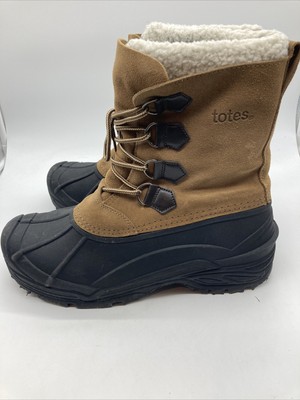 totes prince men's waterproof winter boots