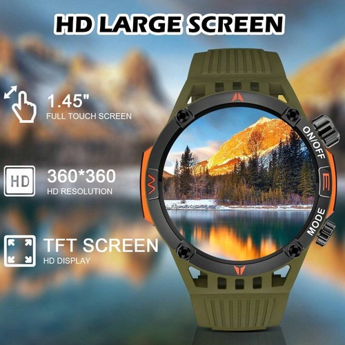 Smart Watch,Wireless Call, Waterproof,Compass,Fitness Tracker for Android & iOS - Picture 16 of 55
