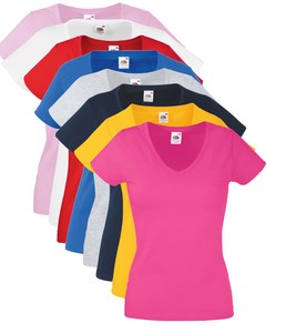 v neck fruit of the loom