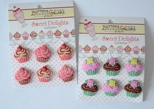 Cupcakes Buttons / Buttons Galore / Vicki Sch...