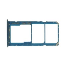 SIM Micro SD Card Tray Dual for Samsung Galaxy A20 A30 A50 Blue Replacement
