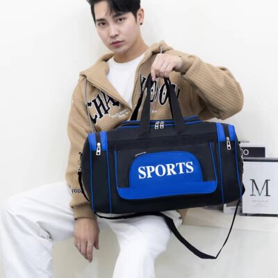 Large Capacity Sports Bag Portable Travel Handbag Shoulder Waterproof Fitness Us