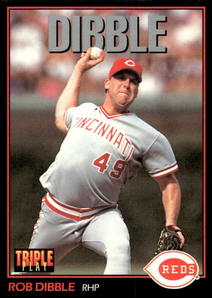 1993 Triple Play #52 Rob Dibble