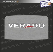 Adesivo mascherina posteriore motore fuoribordo Mercury Verado 150 175 200 cv 