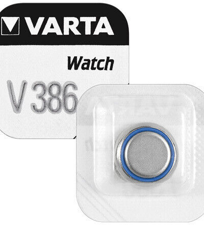 Knopfzelle SR43 Batterie Für Uhren - Silberoxid Hochleistungs-Batterie Passt Für V386, V12 GS Und Mehr