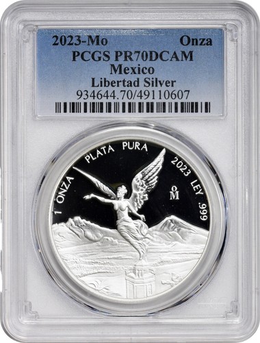 2016 Mo PCGS PR70 DCAM 1 OZ MEXICO - 