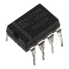 NE5534N Signetics Operational Amplifier NTE894M 1988 Date Code Xin SM3 SM4
