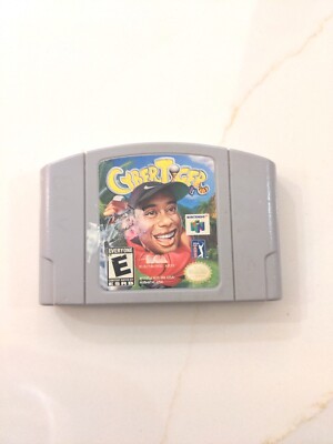 CyberTiger (Nintendo 64, 1999) N64 Tested Working Authentic!