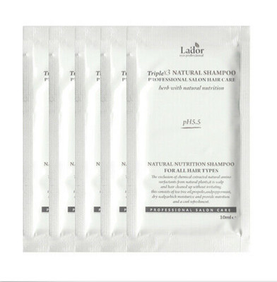 Lador Triplex Natural Shampoo Samples 5pcs 10ml X 5pcs Ebay