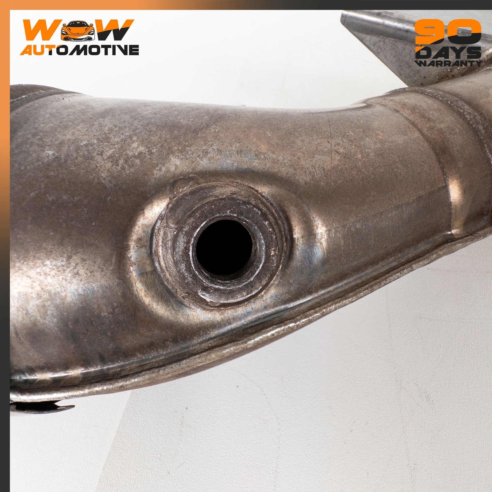 04-17 BENTLEY CONTINENTAL GTC FLYING SPUR LEFT RIGHT EXHAUST DOWNPIPE SET OEM