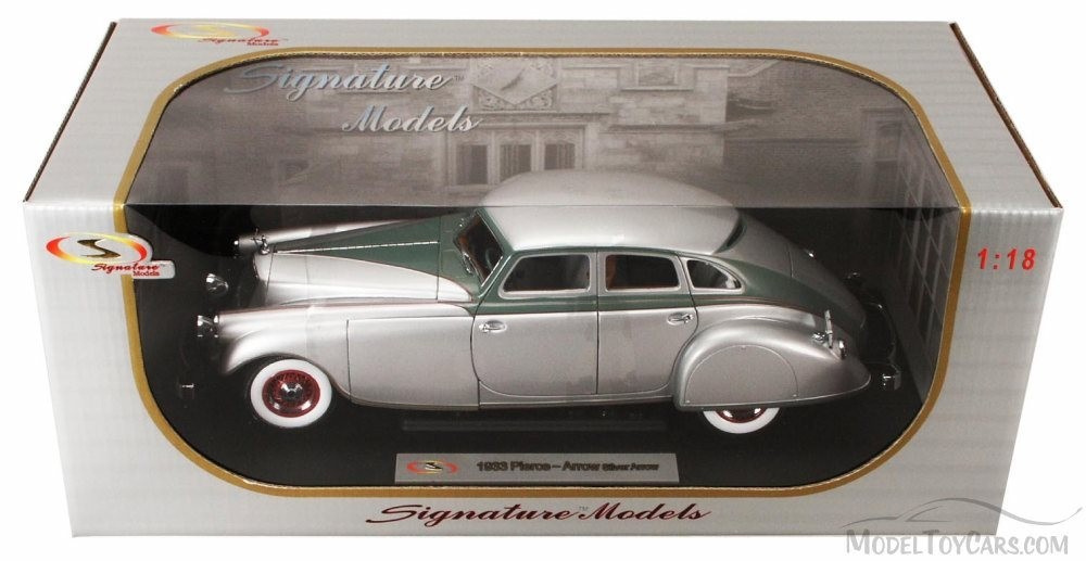 1933 Pierce-Arrow Silver Arrow Silver Signature Models 18136 1/18