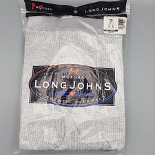 Long Johns  J.E. Morgan Thermal Bottoms Pants New Sealed  Men’s 3X Gray Waffel