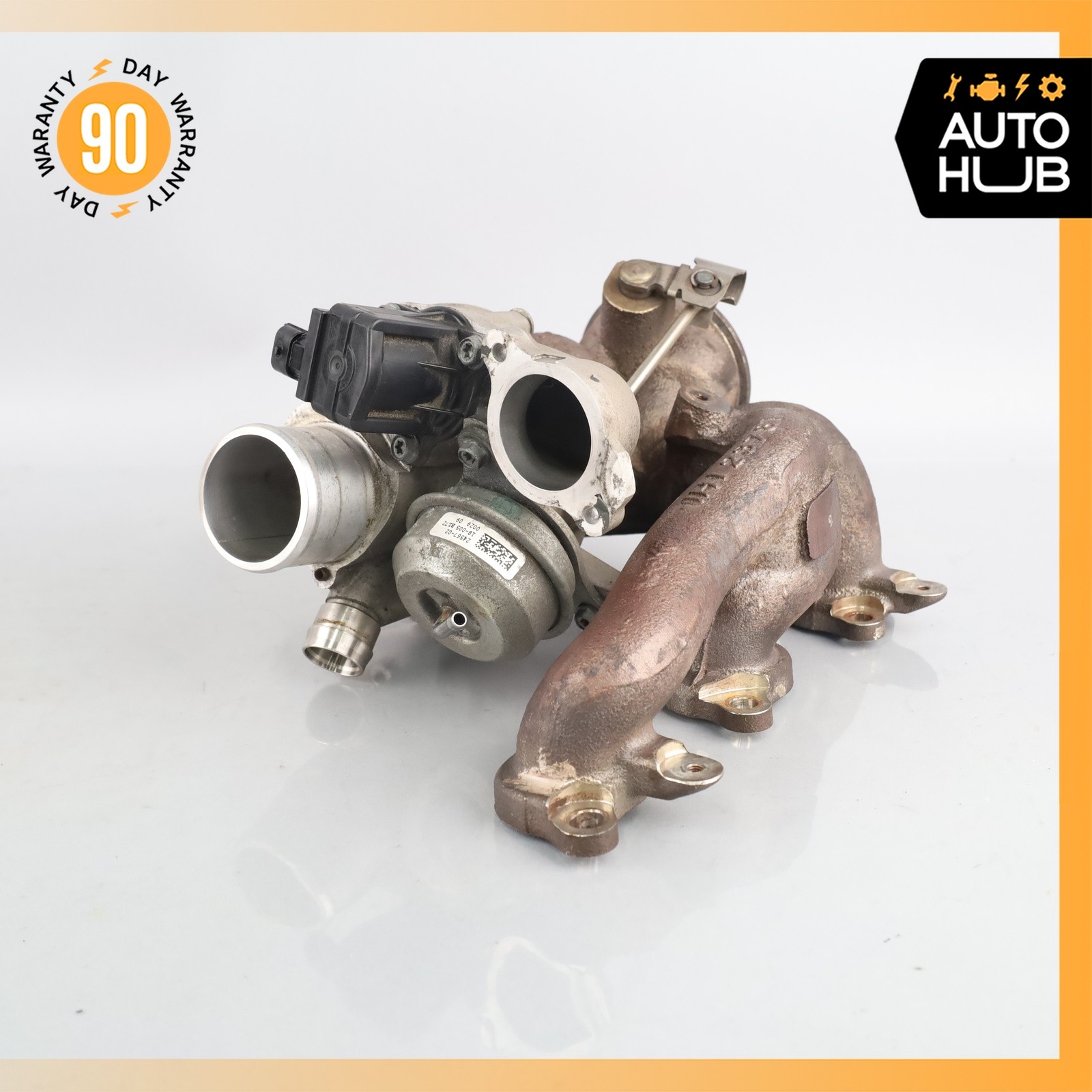 Maserati Levante M161 Ghibli Right Turbocharger Turbo Charger Manifold OEM 89k