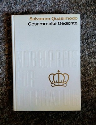 Nobelpreis für Literatur 1959 Salvatore Quasimodo Gesammelte Gedichte