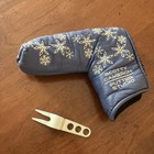 Scotty Cameron Putter Studio Snowflake Headcover with Original Divot Tool