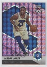 2020-21 Panini Mosaic Rookie Purple Mosaic Prizm 25/49 Mason Jones #241 0e77