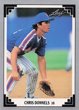 1991 LEAF, INC. SERIES 2 CHRIS DONNELS #447 Mets 3B