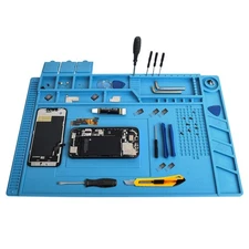 Heat Resistant 932°F Soldering Mat, Large Anti-static Mat, Electronic Repair ...
