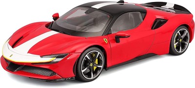 Bburago Ferrari Signature SF90 STRADALE Super Car - 1:18 Scale - Incredibly Deta