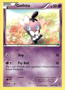 Gothita Common XY - Furious Fists 39/111 Pokémon TCG