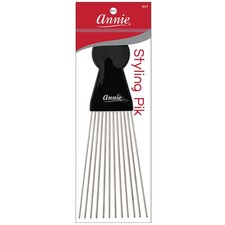 Annie Wide Long Styling Pic w/ Metal Teeth