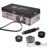 Gates Micro-V Kit KEILRIPPENRIEMEN-SATZ Passend FüR Audi A4 A6 A8 Allroad Skoda